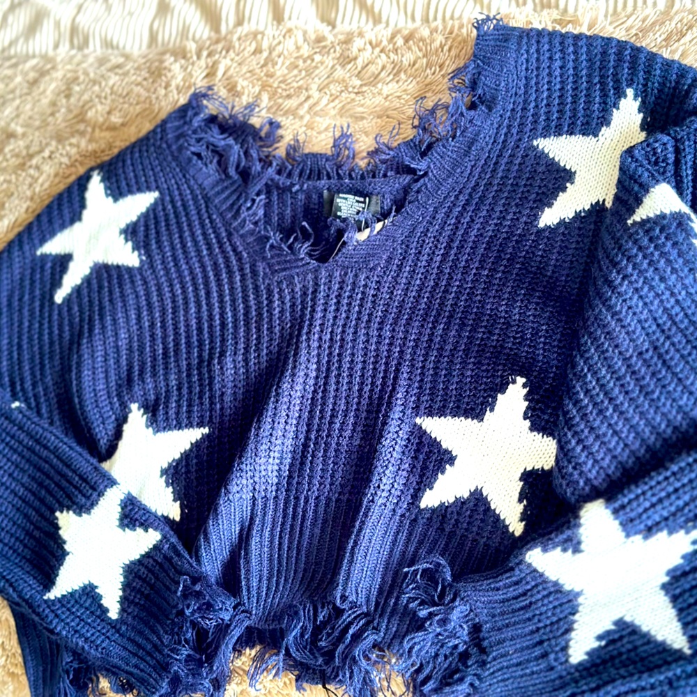 Just Polly festive shirt sweater